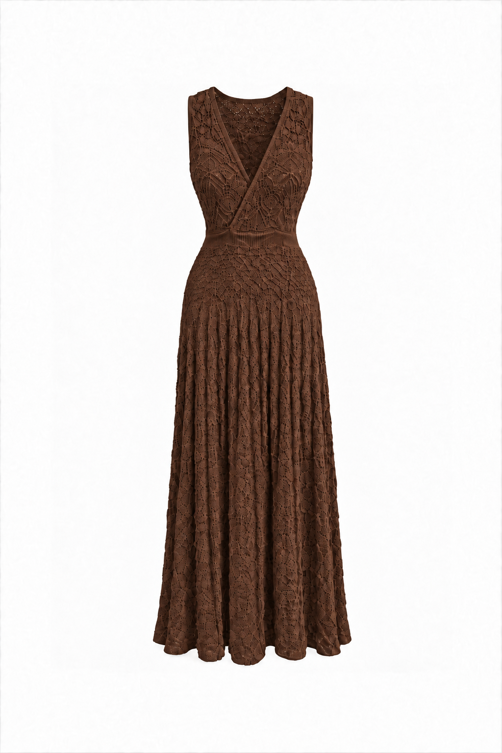 Vestido Tricot Aira Marrom