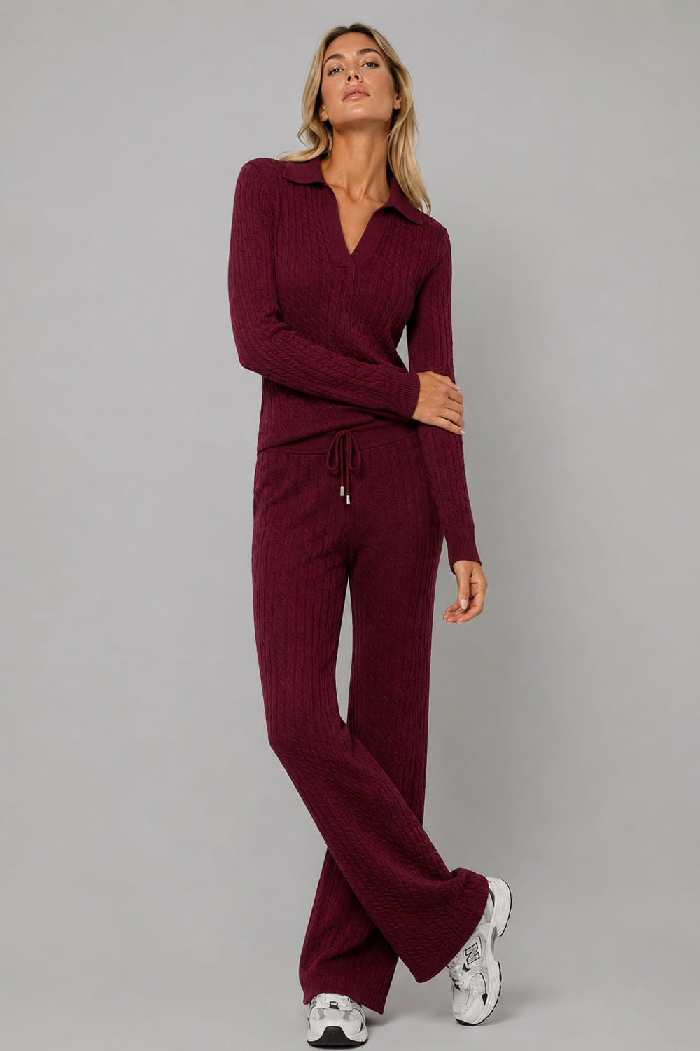 Calça Tricot Ana Vinho