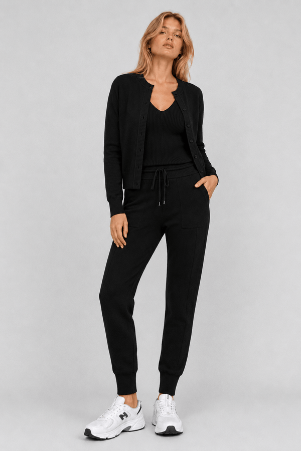 Conjunto Tricot Bia Preto