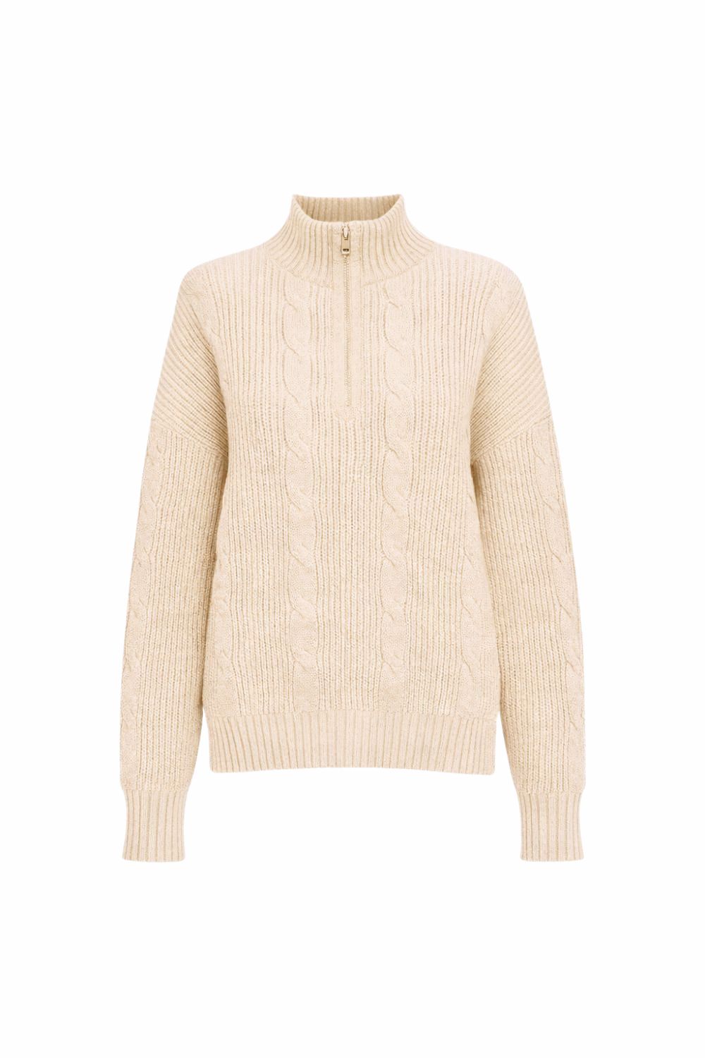 Blusa Tricot Leila Bege Areia
