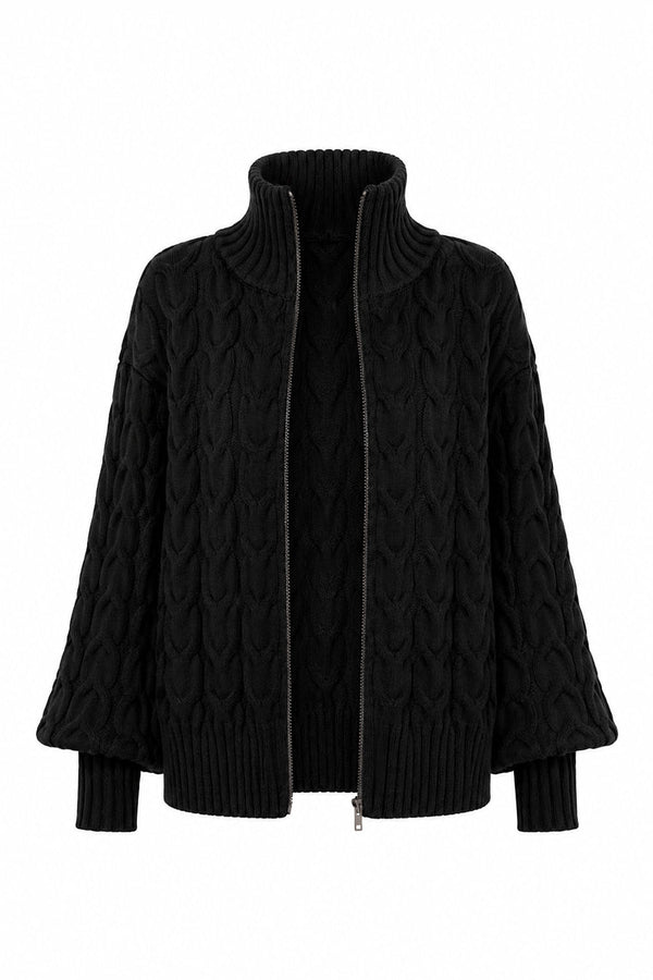 Jaqueta Tricot Roberta Preto