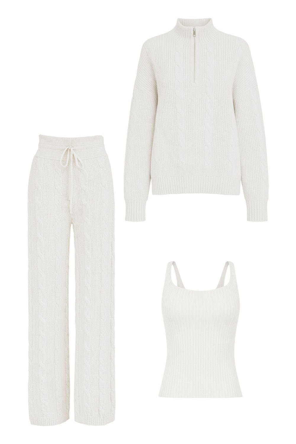 Conjunto Tricot Leila Off White