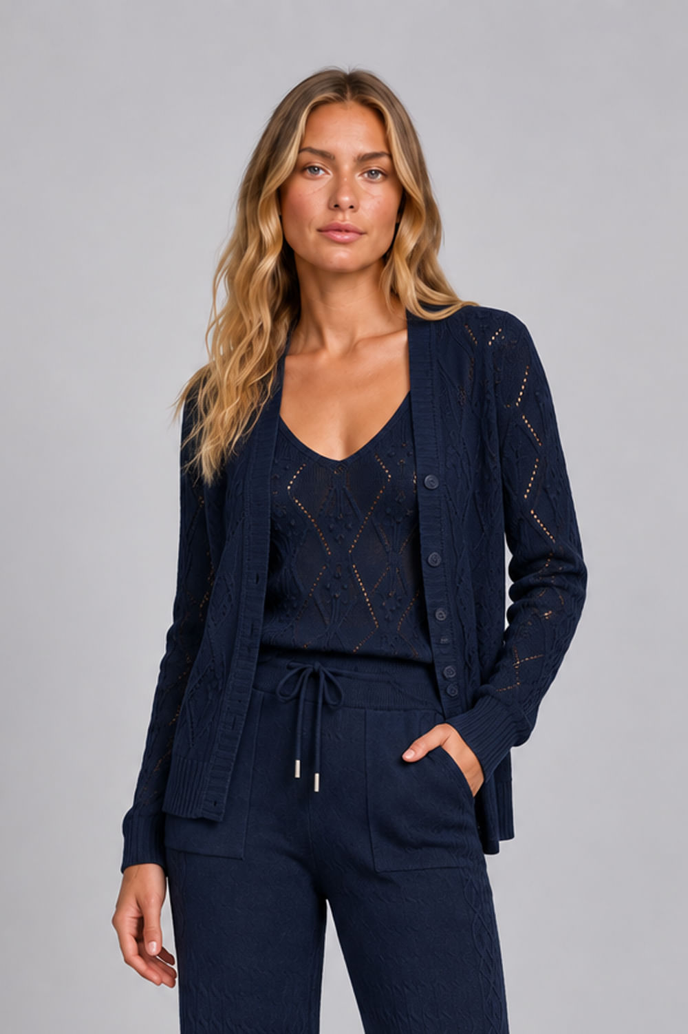 Casaco Tricot Heloisa Marinho