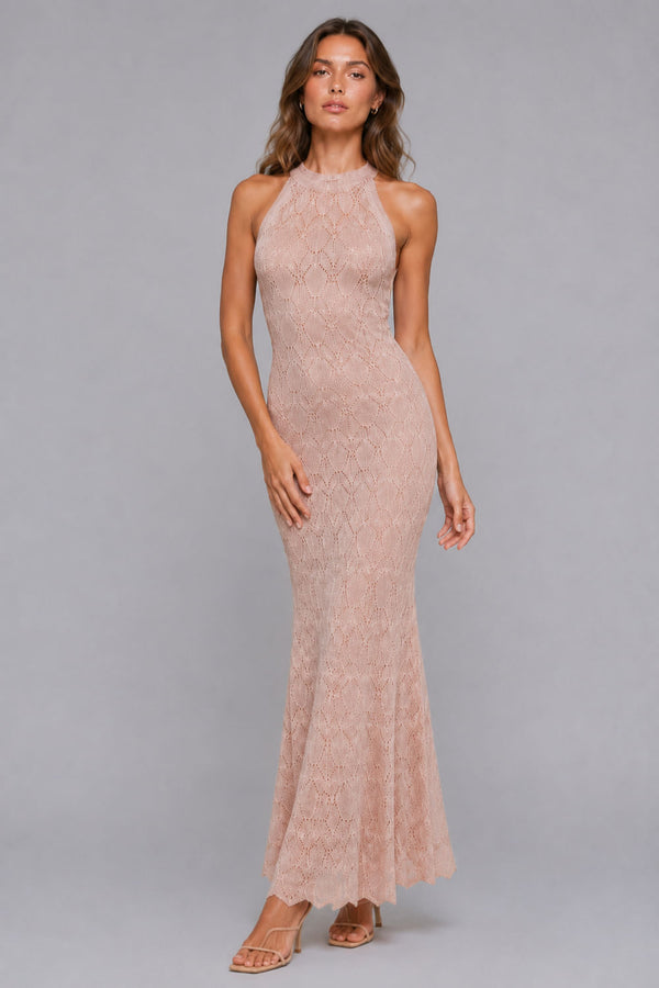 Vestido Tricot Midi Mel Nata