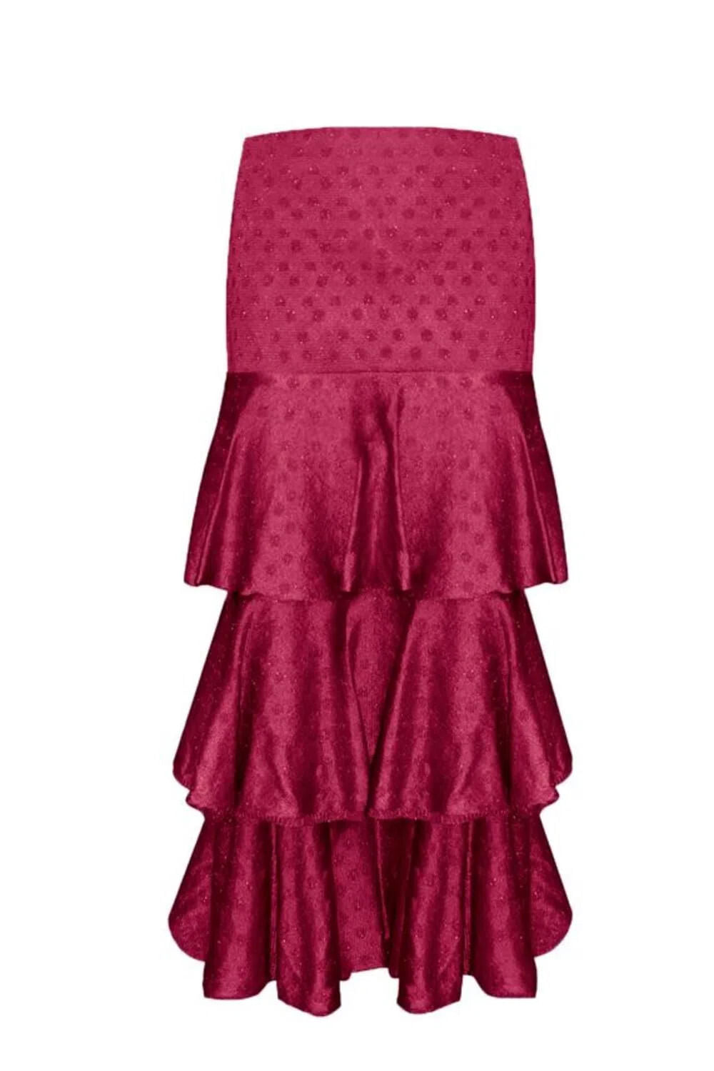 Saia Tricot Midi Charlotte Maravilha