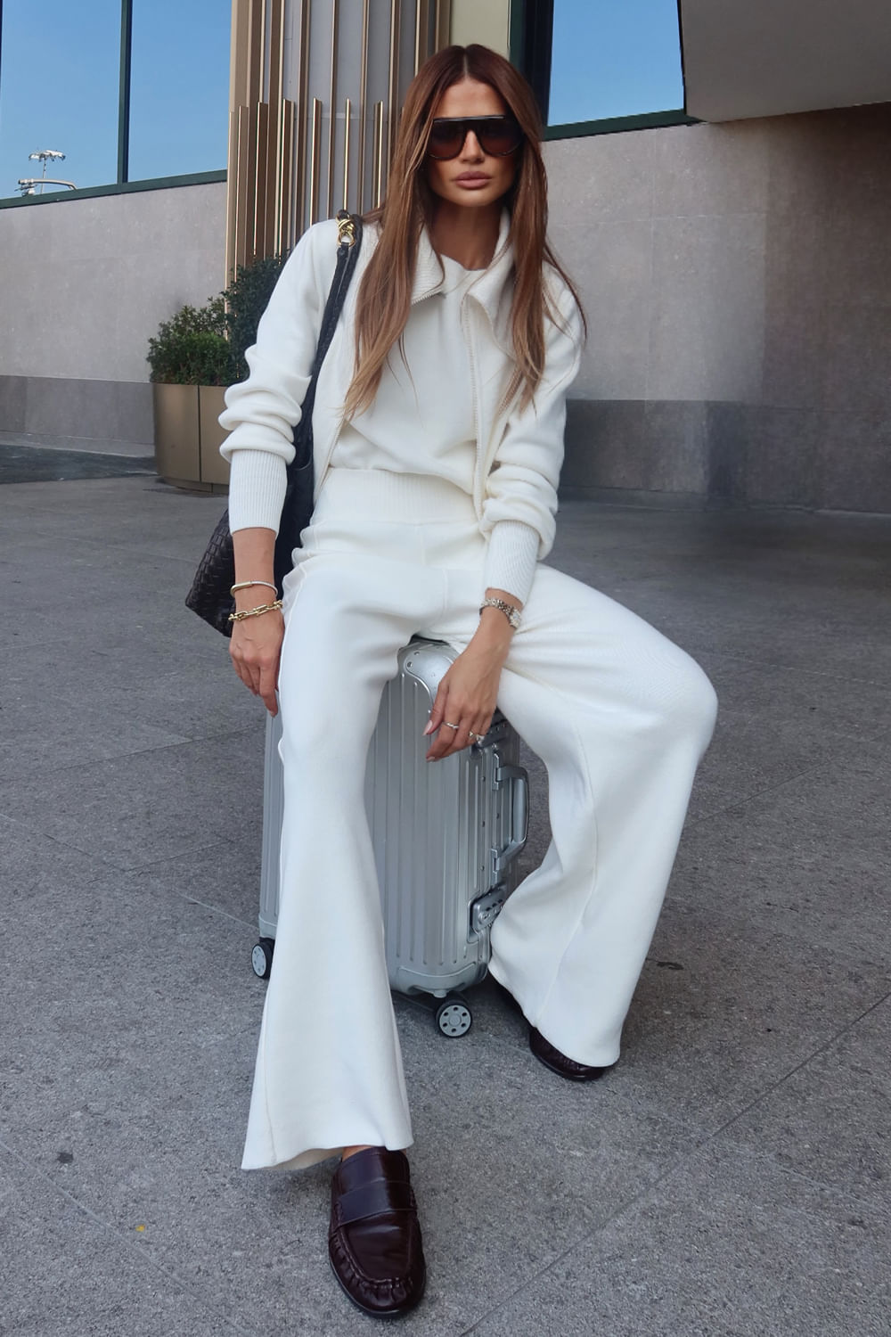 Jaqueta Tricot Cora Off White