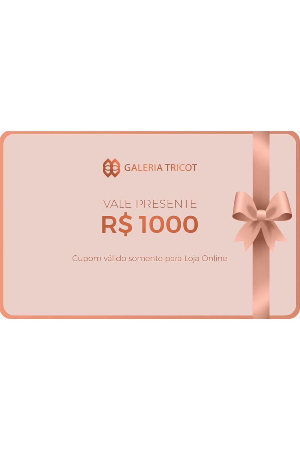 VALE PRESENTE R$1.000